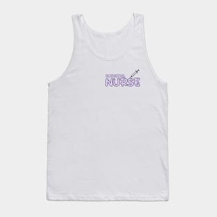 Surgical Nurse Purple Tank Top